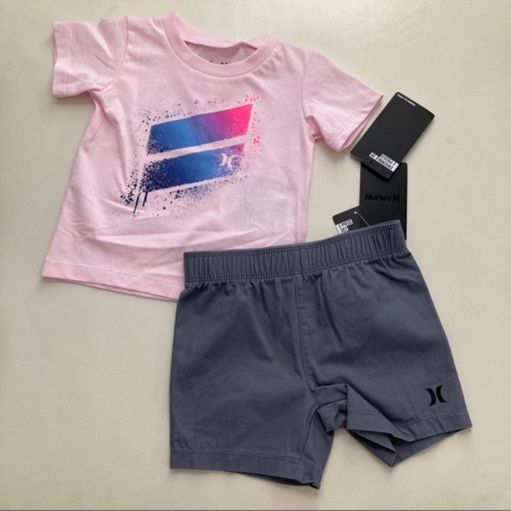 Hurley cute baby boy shorts set 2268 - Picture 5 of 5